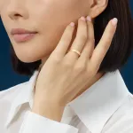 Chaumet Золотые кольца с бриллиантами women's gold - фото 4