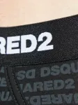 Трусы с принтом логотипа Dsquared2, черный - фото 4