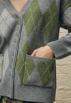 Кардиган Next Cardigan, Grey Multi Argyle/Grey - фото 4