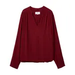 Блузка Makia Heidi long sleeve, красный - фото