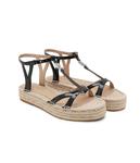 Балетки LAUREN RALPH LAUREN PAYTON-ESPADRILLES, черный - фото 3