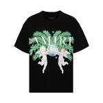 Футболка Amiri Airbrush Cherub Tee, Black - фото