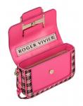 Сумка через плечо Roger Vivier, розовый - фото 2