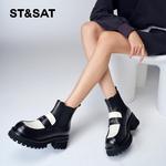 Ботинки Челси женские St&Sat, черный - фото 7