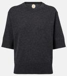 Кашемировый топ Jardin des Orangers, Dark Grey - фото