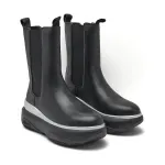 Кожаные ботильоны 07 июня Liu Jo, черный - фото 2