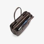 Сумка Smythson Ludlow Small Day с логоипом, серый - фото 4