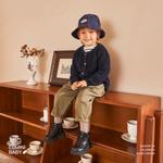 Детские кожаные ботинки дошкольные EBMINI, черный - фото 10