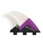 Киль для серфинга Scarfini Directa Carbon, фиолетовый - фото