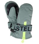 Перчатки для лыж с принтом Stella McCartney Kids, Green - фото