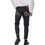 Джинсы мужские деним синие Evisu, синий - фото 5