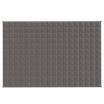 Утяжеленное одеяло vidaXL серое 122х183 см, 5 кг ткань - фото 3