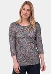 Топ GOLDNER Long sleeved top, Colourful / Spotted/Multi-Coloured - фото