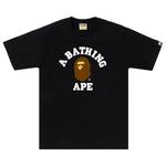 Футболка BAPE College Tee, Black - фото