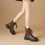 Ботинки Martin Boot женские Boerdiqi, коричневый - фото 15