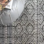 Ковер Chenoa Striped Tribal Tassel nuLOOM, 122x183 см, серый - фото 8