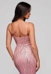 Ombre Вечернее платье в розовом цвете - фото 8
