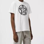 Футболка мужская белая Burberry, белый - фото 2