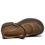 Женская обувь YEARCON, темно-коричневая - фото 3