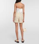 Льняные шорты Fallon VELVET, бежевый - фото 3