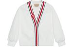 Детский свитер Gucci, серый/белый - фото