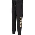 Jeans Couture Logo Printed Drawstring Track Pants VERSACE, черный - фото 5
