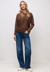 Свитер STREET ONE Dolman, Mottled Brown - фото 4