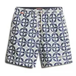 Шорты для плавания Superdry Tile Print 16´´, синий - фото