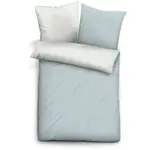 Постельное белье Biberna, (2 шт.), цвет bleu-grau - фото