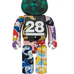 Bape 28th Anniversary Camo #4 BE@RBRICK - фото 3