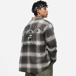 LINING Рубашка Badfive мужская obsidian gray ecru ebony black - фото 6