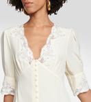 Платье макси Bridal Simone с вышивкой RIXO, белый - фото 4