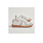 Женские низкие скейтбордские кеды Help, белые - фото 4