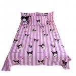 Простыня Sanrio, Stripes Kuromi - фото 4