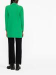 Herno однобортное пальто First Act, зеленый - фото 3