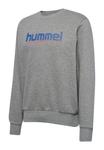Толстовка Hummel GRAPHIC CREWNECK, Grey Melange/Grey - фото 4
