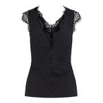 Футболка Pieces Ilu Braces, черный - фото 4