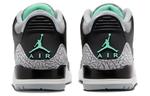 Jordan Air 3 "Green Glow" Чёрно-зелёный - фото 5