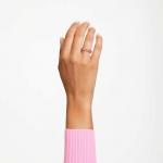 Матричное кольцо Swarovski - фото