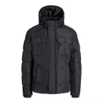 Куртка Jack & Jones Morgan puffer, черный - фото 3