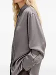 Рубашка с завязками Isabelle Blanche, серый - фото 3