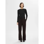 Лонгслив Selected Manja, черный - фото 4