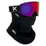 Горнолыжные очки Anon M4S Cylindrical+MFI Face Mask, черный - фото 5