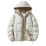 Пуховик Unisex Jeep, Экрю - фото 2