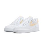 Кроссовки air force 1 '07 'brushstroke - white solar flare' Nike, белый - фото 3