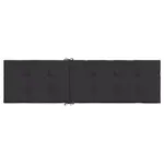 Подушка для сиденья Vidaxl, черный - фото 4