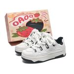 Кроссовки OAOQ Skateboarding Shoes Women's Low-top, белый/черный - фото 26