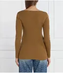 Свитер Regular fit Pinko, коричневый - фото 4