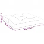 Подушка для сиденья Vidaxl, зеленый - фото 7