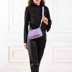 Мини сумка глициния Emporio Armani, фиолетовый - фото 2